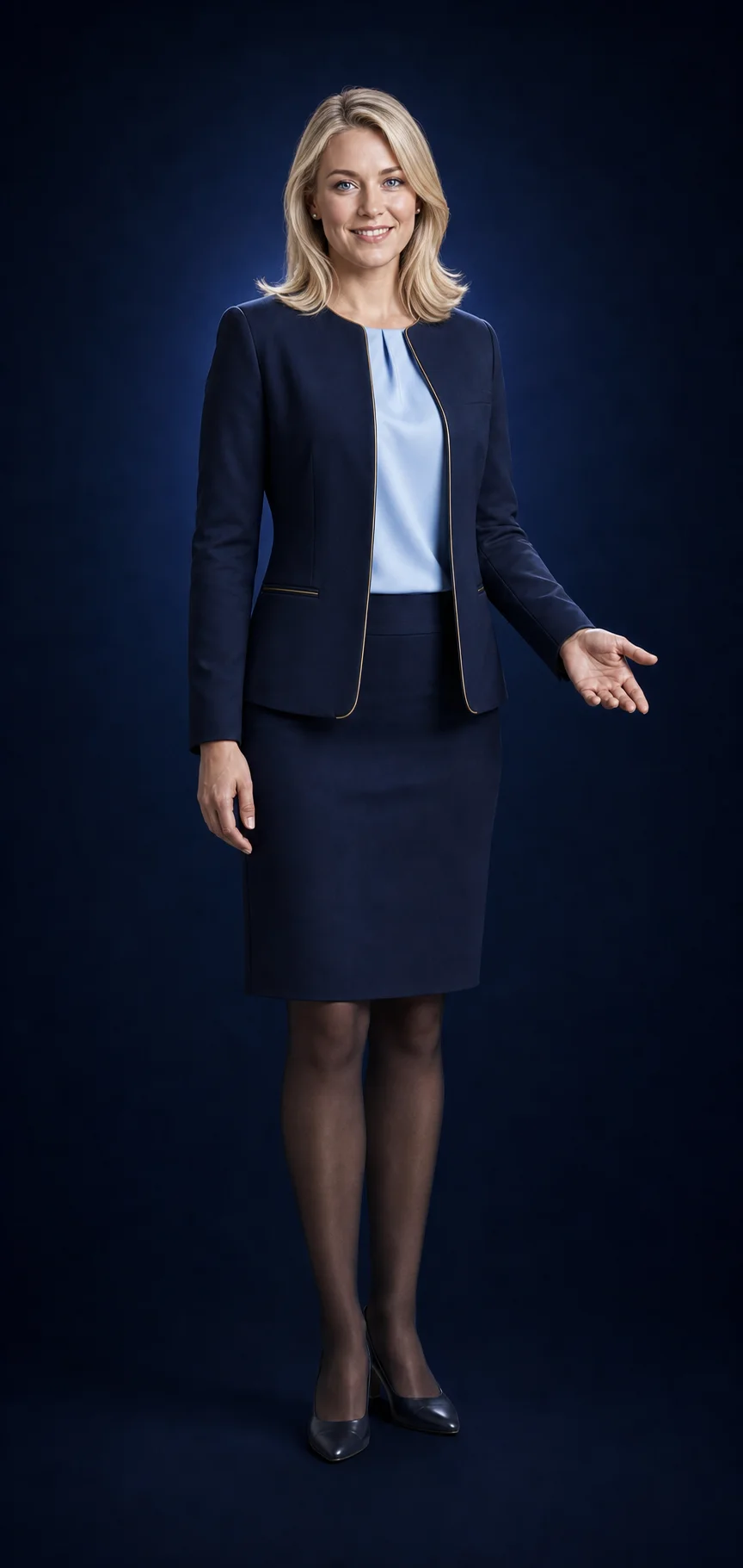 Skye, a blonde SimulatingMachines Host Agent